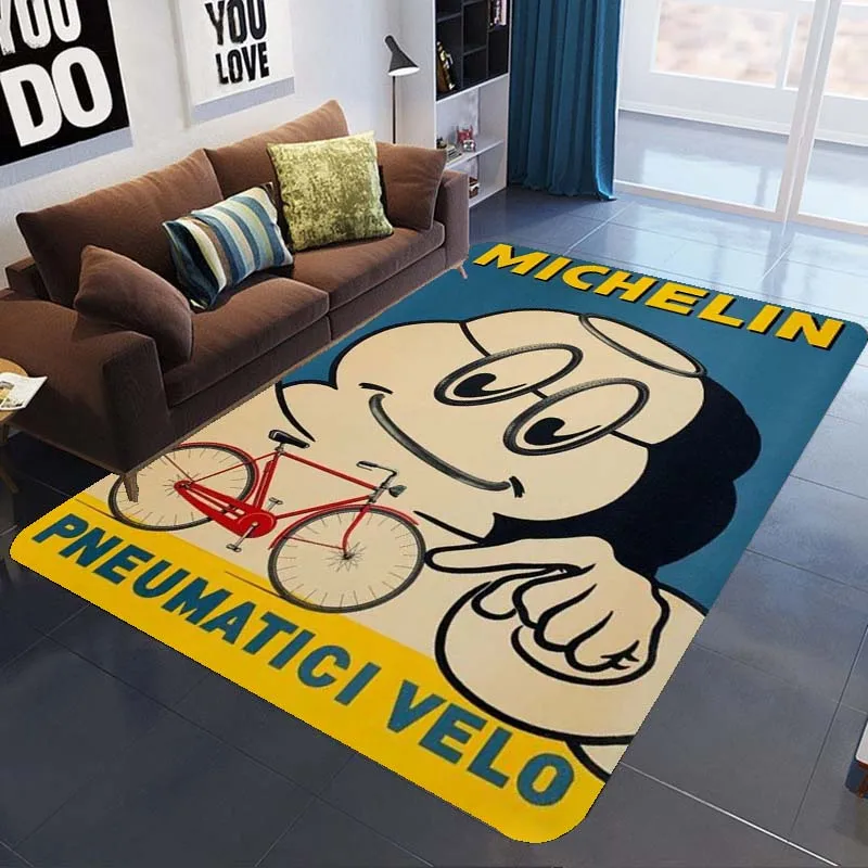 ichelin Tires Car Bike Motor Racing Area Rugs Large Carpet for Living Room Bedroom Indoor Home Floor Mat Soft Anti-slip Carpet
ichelin Tires Car Bike Motor Racing Area Rugs Large Carpet for Living Room Bedroom Indoor Home Floor Mat Soft Anti-slip Carpet
