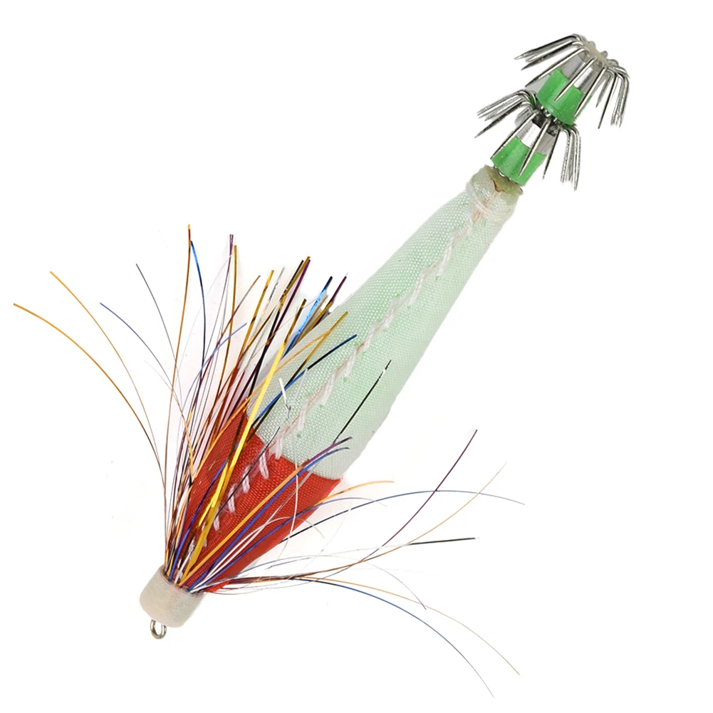 6g/8cm Fishing Bait Luminous Wooden Shrimp Squid Hook Fake Bait Fish Hook For Octopus Cuttlefish Fishing Bait
6g/8cm Fishing Bait Luminous Wooden Shrimp Squid Hook Fake Bait Fish Hook For Octopus Cuttlefish Fishing Bait