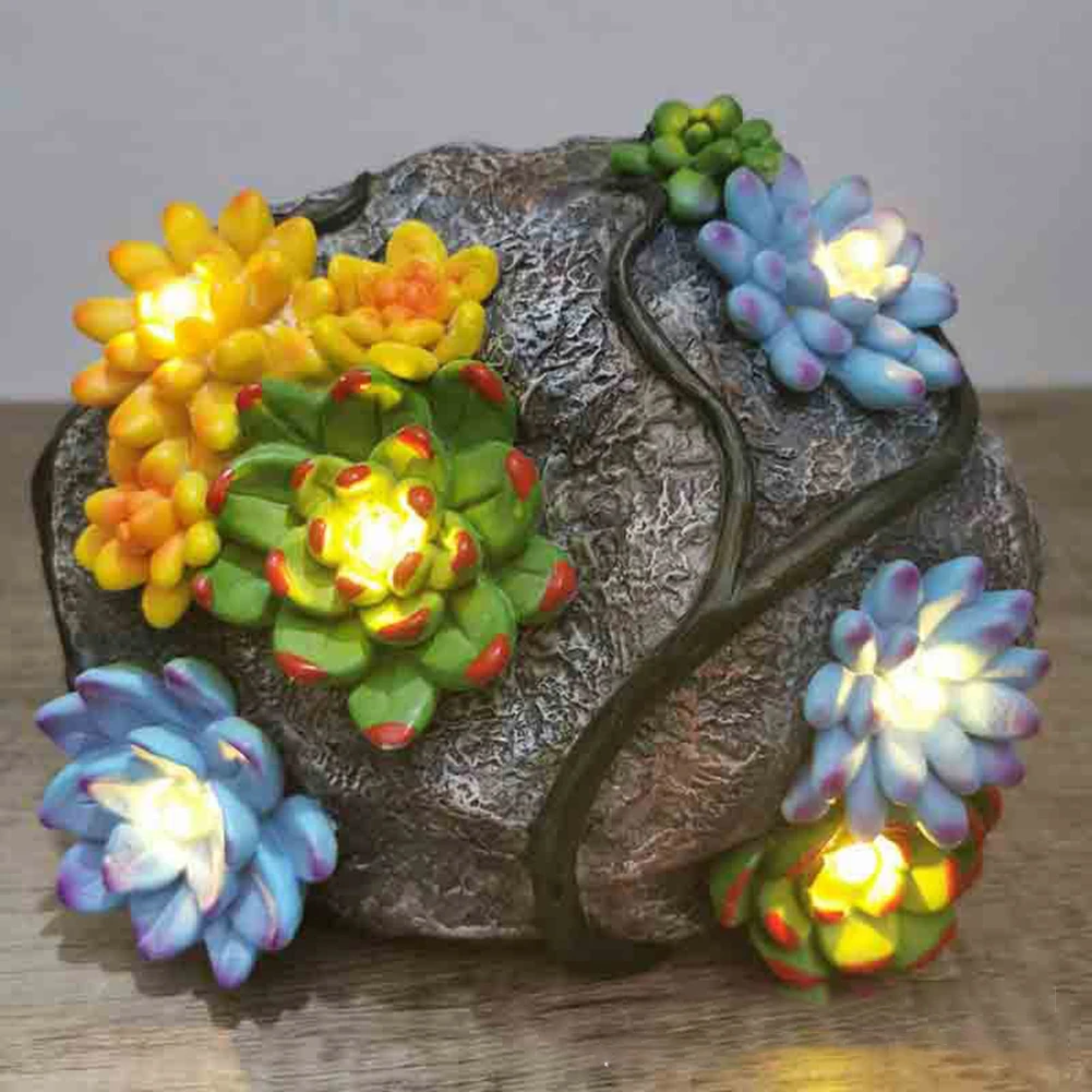 Resin Succulent Solar Power Lighting Statue Exquisite Outdoor Luminous Ornament Home Table Landscape Lawn Decoration
Resin Succulent Solar Power Lighting Statue Exquisite Outdoor Luminous Ornament Home Table Landscape Lawn Decoration