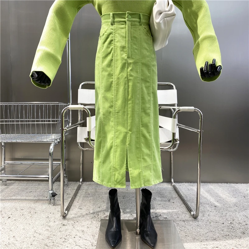 New Brand Original Design Split High Waist Corduroy Skirt 2021 Fashion Versatile Slim Wrap Hip Straight Tube Skirt
New Brand Original Design Split High Waist Corduroy Skirt 2021 Fashion Versatile Slim Wrap Hip Straight Tube Skirt