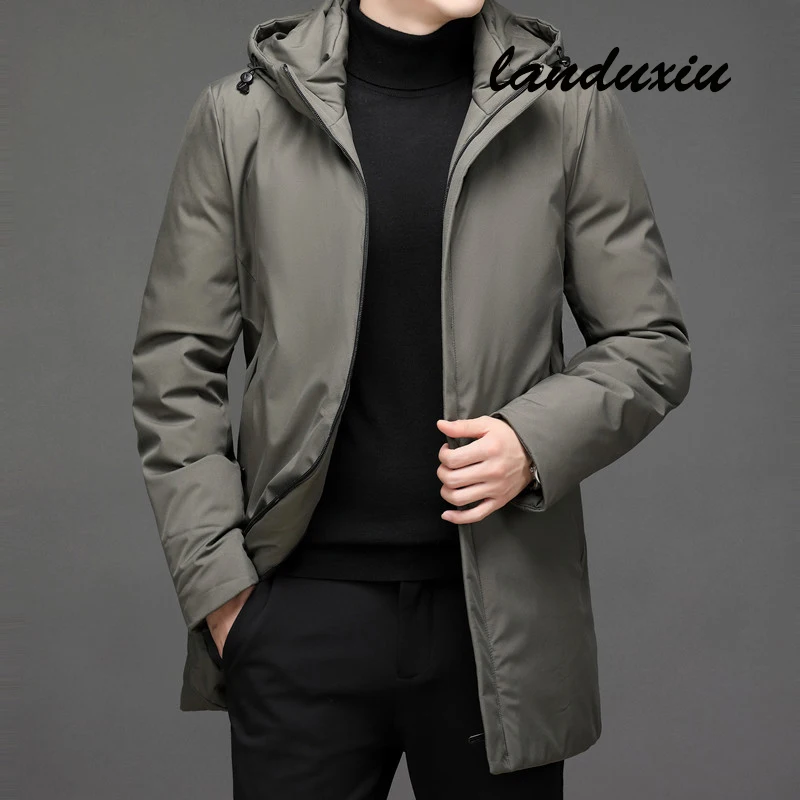 Winter New Arrival Men Warm Jacket High Quality Coat Casual Thicken Hooded Parka Male landuxiu
Winter New Arrival Men Warm Jacket High Quality Coat Casual Thicken Hooded Parka Male landuxiu