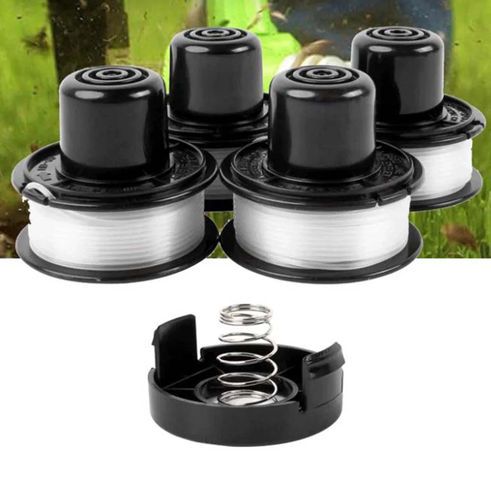 4Pcs Trimmer Spools Compatible With For Black&Decker RS-136 ST4000/ST4500 Cordless Grass Trimmer Lawn Mower Replacement
4Pcs Trimmer Spools Compatible With For Black&Decker RS-136 ST4000/ST4500 Cordless Grass Trimmer Lawn Mower Replacement