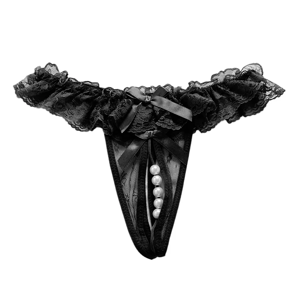 Open Crotch Thong Sexy Women Mesh Pearl Lace Underwear Ladies Low Waist Lingerie Briefs Transparent Black Bikini Panties Ladies
Open Crotch Thong Sexy Women Mesh Pearl Lace Underwear Ladies Low Waist Lingerie Briefs Transparent Black Bikini Panties Ladies