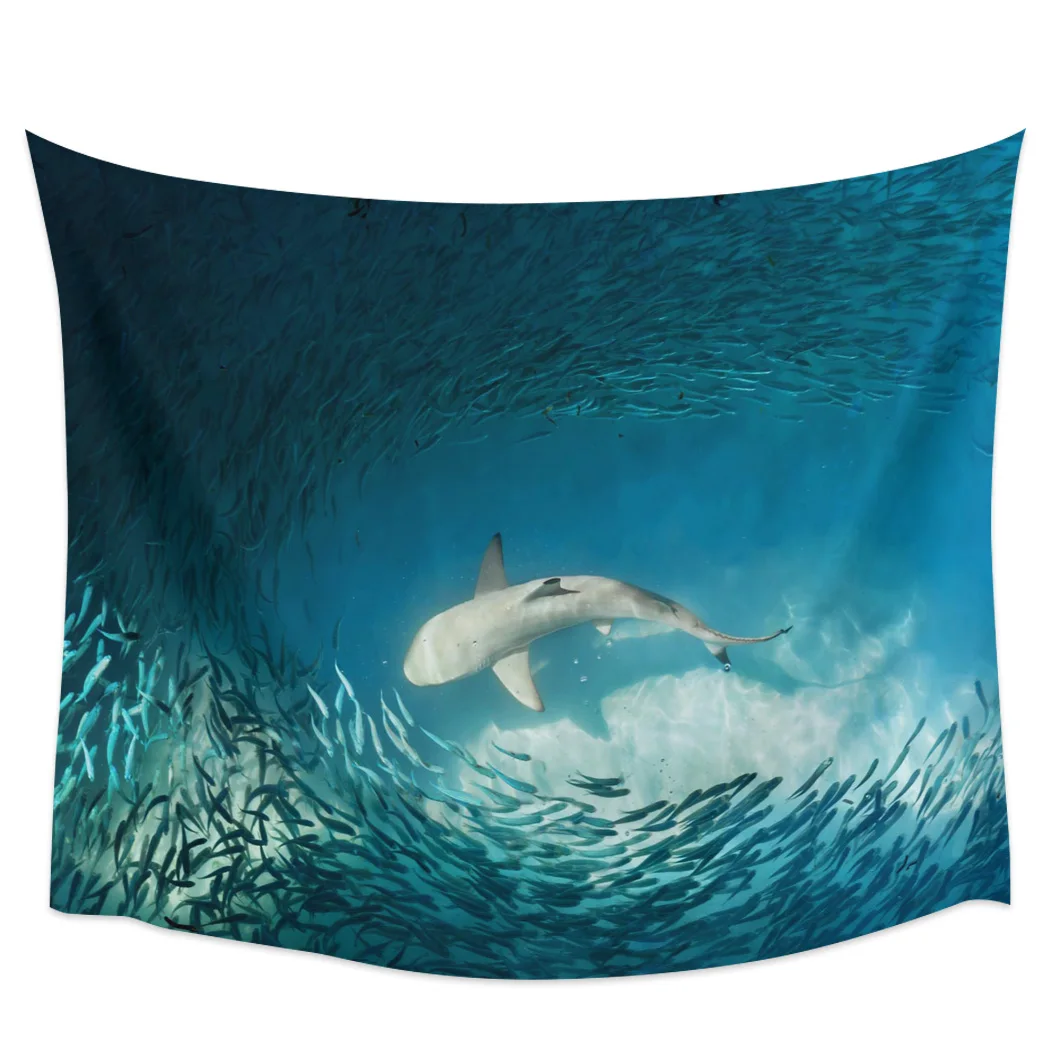 Shark Shoal Of Fish Wall Tapestry Cloth Wall Hanging Home Decor Tapestry Boho Decor Wall Hanging Tapestry
Shark Shoal Of Fish Wall Tapestry Cloth Wall Hanging Home Decor Tapestry Boho Decor Wall Hanging Tapestry
