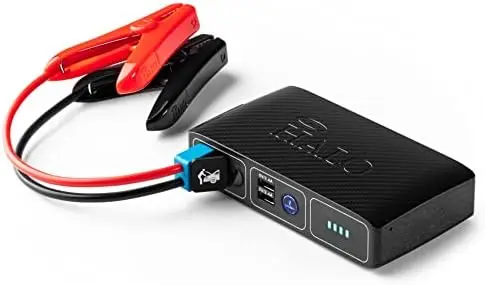 Compact Portable Car Jump Starter - Car Battery Jump Starter with 2 USB Ports to Charger Devices, Portable Car Charger - Navy
Compact Portable Car Jump Starter - Car Battery Jump Starter with 2 USB Ports to Charger Devices, Portable Car Charger - Navy