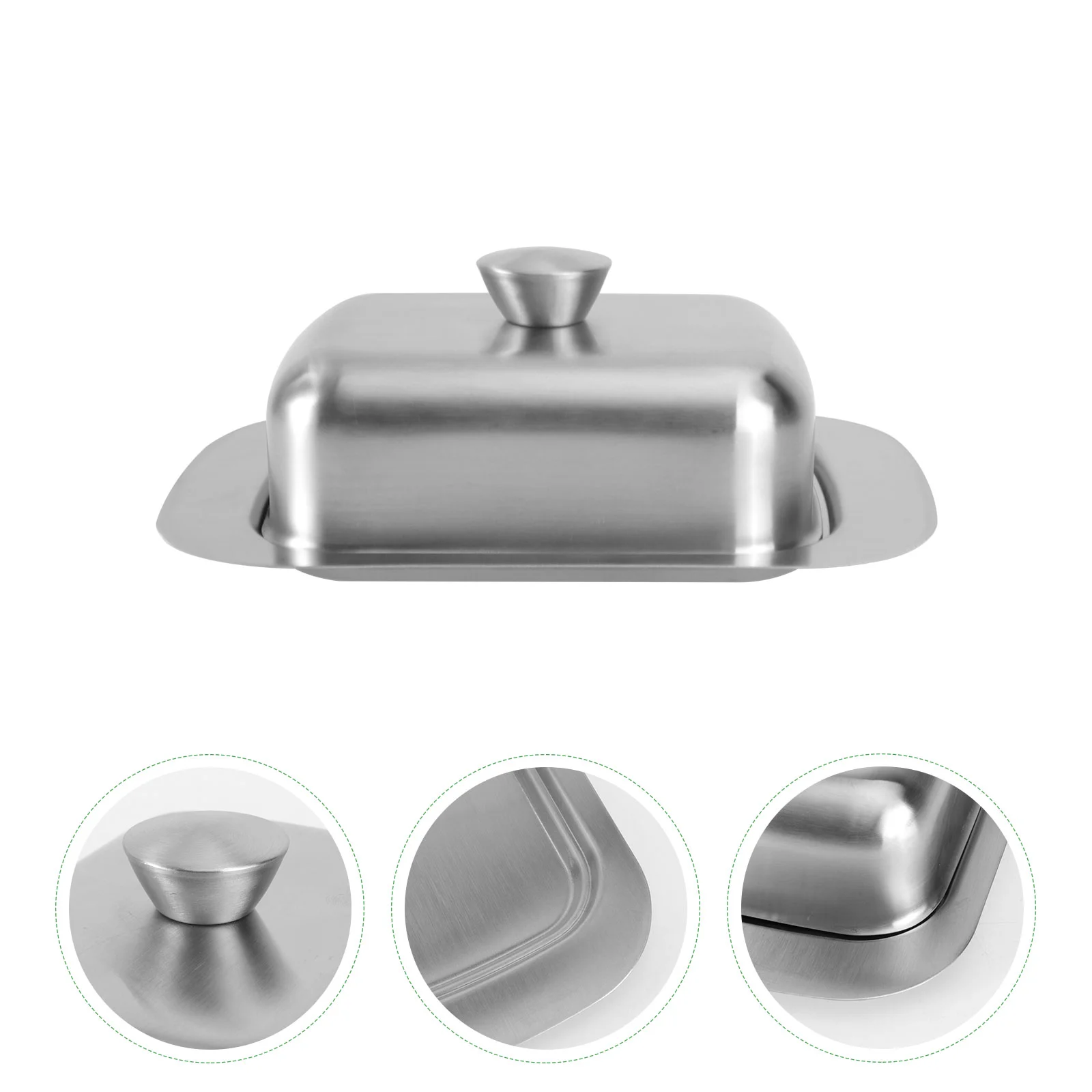 Butter Dishtray Container Lid Plate Box Bowl Cheese French Insulated Serving Dinner Holder Saladcover Plates Steel Snack
Butter Dishtray Container Lid Plate Box Bowl Cheese French Insulated Serving Dinner Holder Saladcover Plates Steel Snack