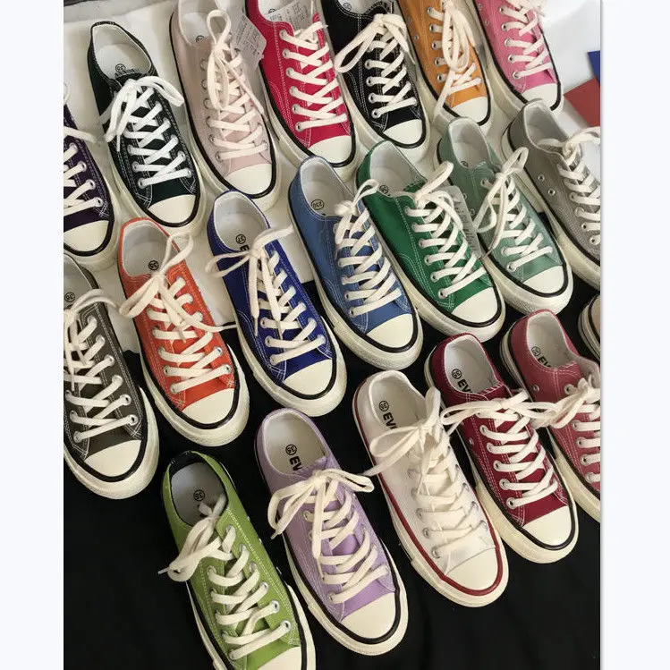 2022 New Casual Men's and Women's Fashion Sneakers Breathable Comfortable Low-tops Canvas Shoes Hot Ladies Flats Size 35-44
2022 New Casual Men's and Women's Fashion Sneakers Breathable Comfortable Low-tops Canvas Shoes Hot Ladies Flats Size 35-44