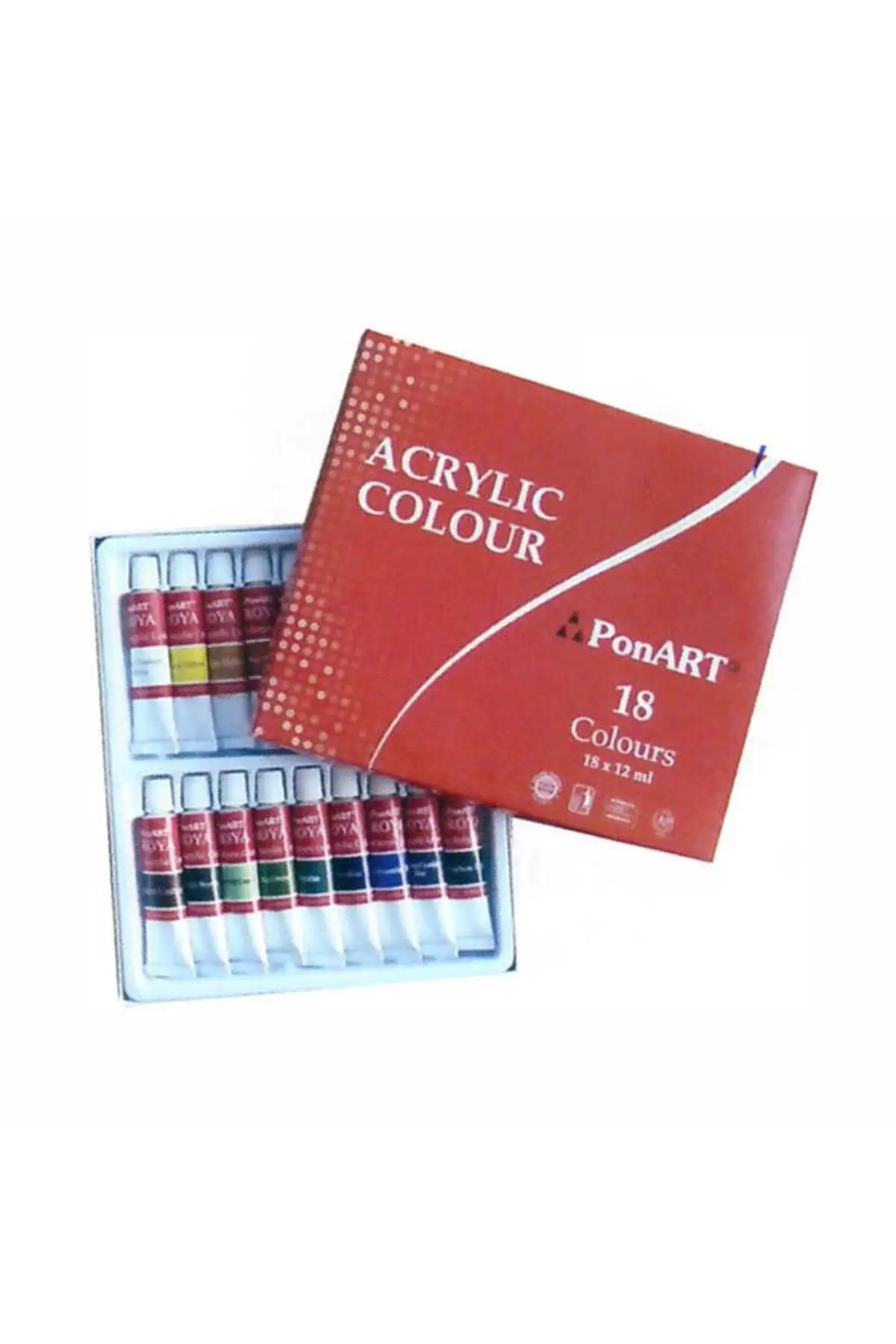 Brand: Art Paint Ponart 18 Color Acrylic Paint 12 Ml Tube Category: Acrylic Paint
Brand: Art Paint Ponart 18 Color Acrylic Paint 12 Ml Tube Category: Acrylic Paint