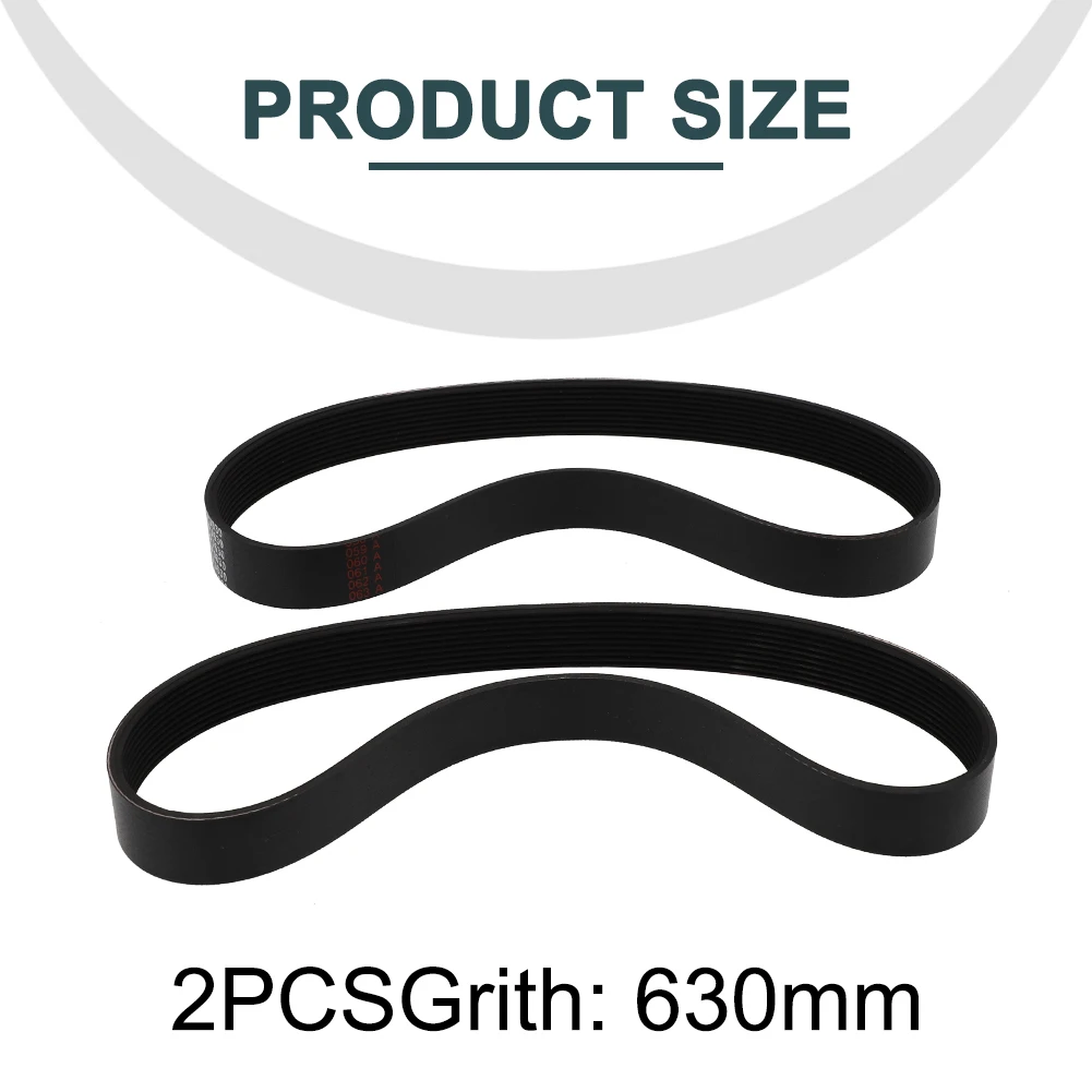 2 Pcs 630mm Driving Belt Transmission Belt Rubber For 350/355 Electric Steel Mitre Sawing Cutting Machine Power Tool Accessories
2 Pcs 630mm Driving Belt Transmission Belt Rubber For 350/355 Electric Steel Mitre Sawing Cutting Machine Power Tool Accessories
