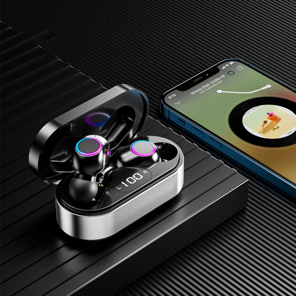 Новые модные беспроводные Bluetooth-наушники-вкладыши, большая мощность, движение, шумоподавление, бинауральная игровая гарнитура для смартфон...
Новые модные беспроводные Bluetooth-наушники-вкладыши, большая мощность, движение, шумоподавление, бинауральная игровая гарнитура для смартфон...