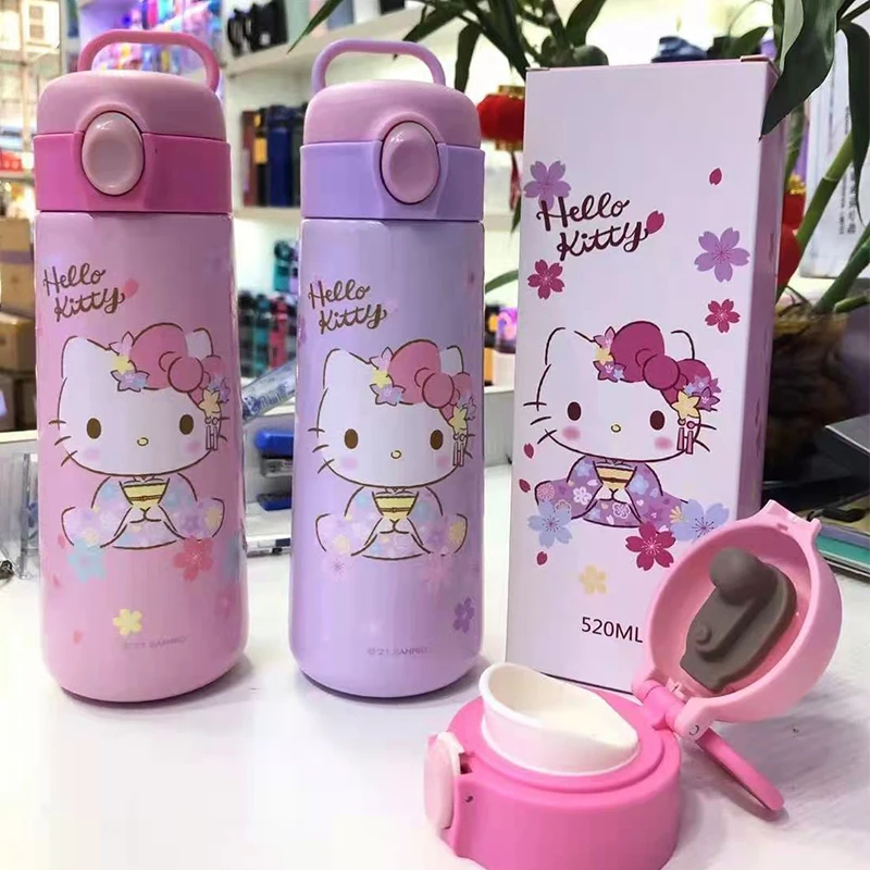 Sanrioed Kawaii Anime hellokitty 400Ml Kids Stainless Steel Thermos Cute Portable Kettle Water Glass for Primary School Students
Sanrioed Kawaii Anime hellokitty 400Ml Kids Stainless Steel Thermos Cute Portable Kettle Water Glass for Primary School Students