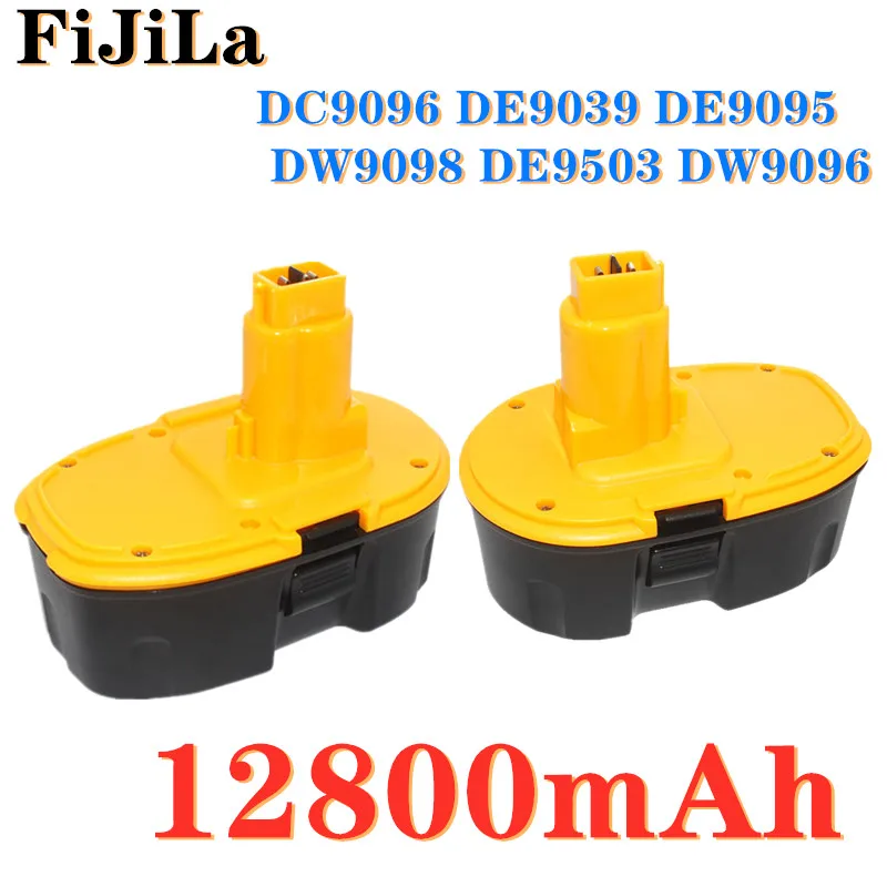 2022 New 18V 12800mAh Ni-MH Power Tool for Dewalt DC9096 DE9039 DE9095 DW9098 DE9503 DW9096 Replacement Battery
2022 New 18V 12800mAh Ni-MH Power Tool for Dewalt DC9096 DE9039 DE9095 DW9098 DE9503 DW9096 Replacement Battery