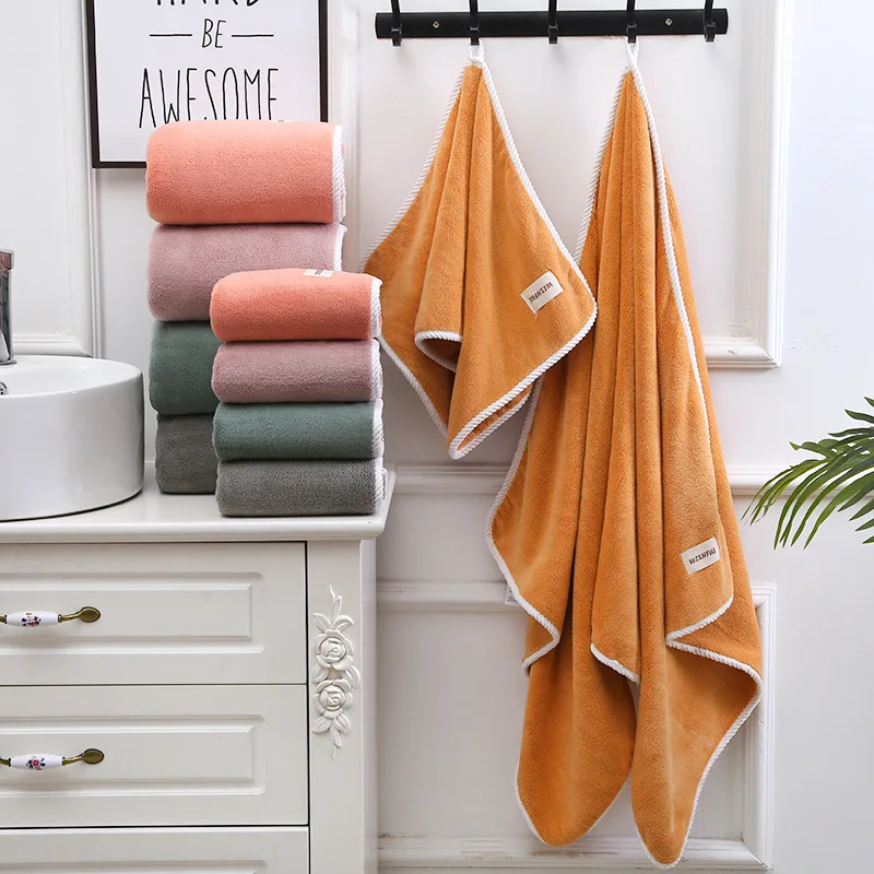 New 70x140cm 32x72cm 2pcs Towel Set High Absorbent Soft Bath Towel And Hand Face Towels Bath Towels For Adults Bathroom
New 70x140cm 32x72cm 2pcs Towel Set High Absorbent Soft Bath Towel And Hand Face Towels Bath Towels For Adults Bathroom