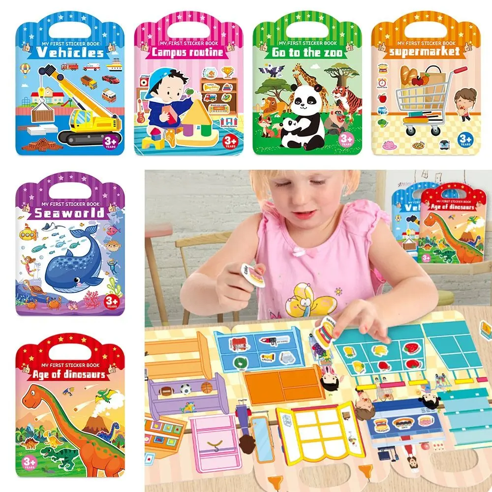 New Insect Game Animal Early Education Kids Toy Paste Multiple Times Children Scene Stickers
New Insect Game Animal Early Education Kids Toy Paste Multiple Times Children Scene Stickers