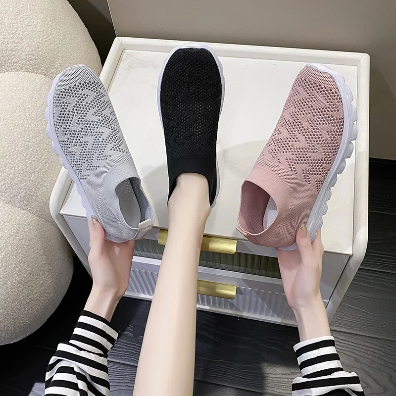 Women Vulcanized Shoes High Quality Women Sneakers Slip on Flats Shoes Women Loafers Plus Size 42 Walking Flat
Women Vulcanized Shoes High Quality Women Sneakers Slip on Flats Shoes Women Loafers Plus Size 42 Walking Flat