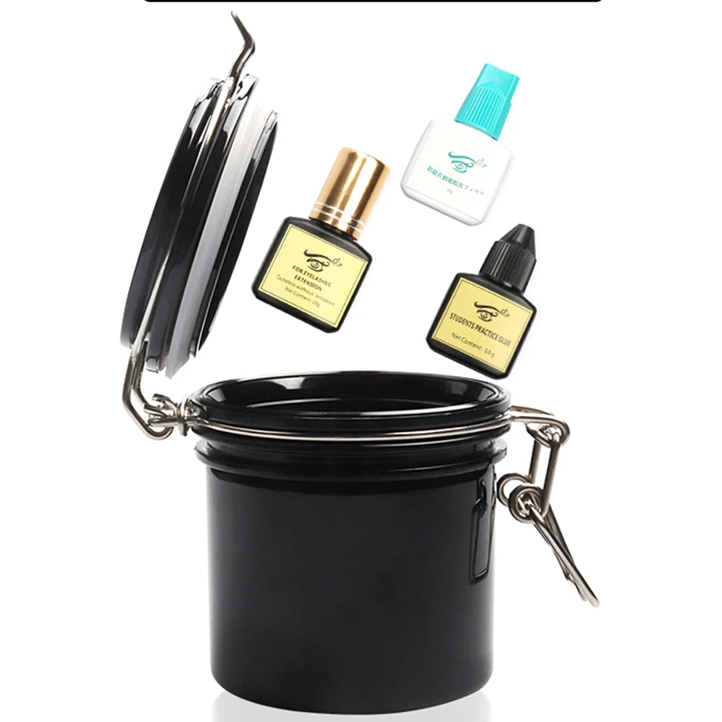 Eyelash Glue Storage Tank Individual Adhesive Stand Eyelash Extension Sealed Jar Makeup Accessories
Eyelash Glue Storage Tank Individual Adhesive Stand Eyelash Extension Sealed Jar Makeup Accessories
