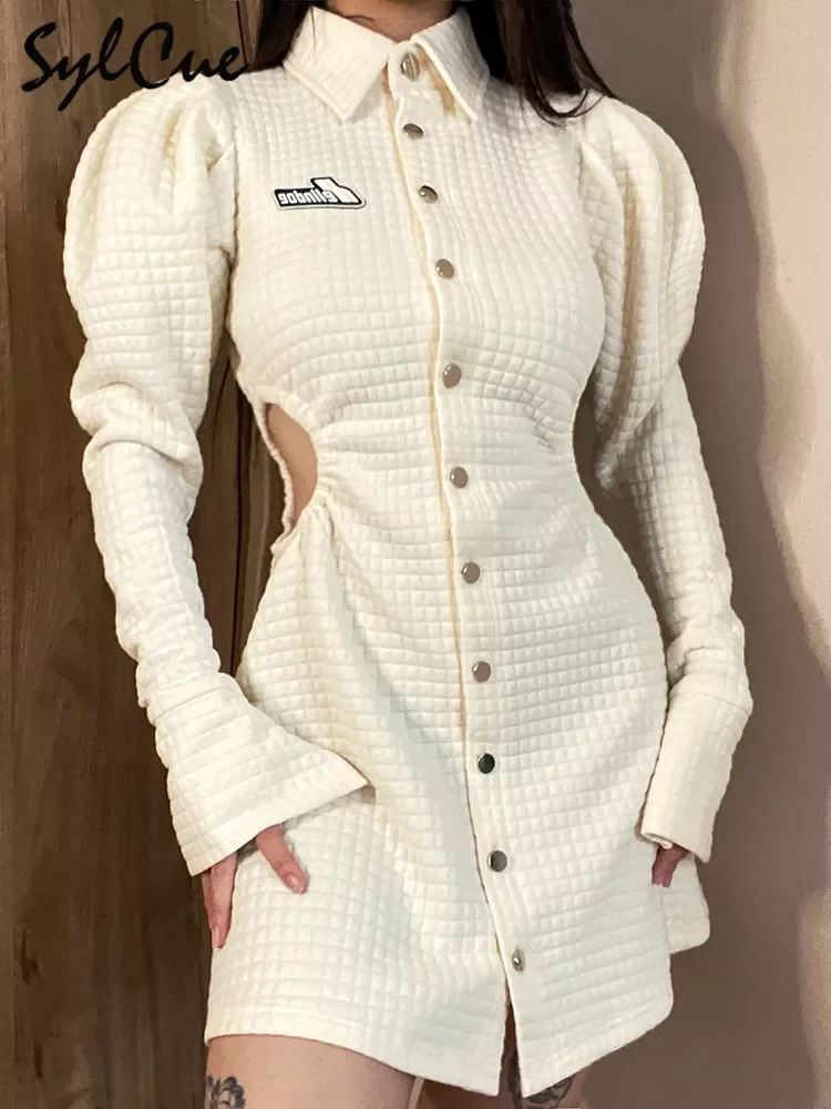 Sylcue 2021 Winter New Product Cute Little Fresh Casual Niche Sweet Self-Cultivation Buttoned Lapel Long-Sleeved Dress
Sylcue 2021 Winter New Product Cute Little Fresh Casual Niche Sweet Self-Cultivation Buttoned Lapel Long-Sleeved Dress