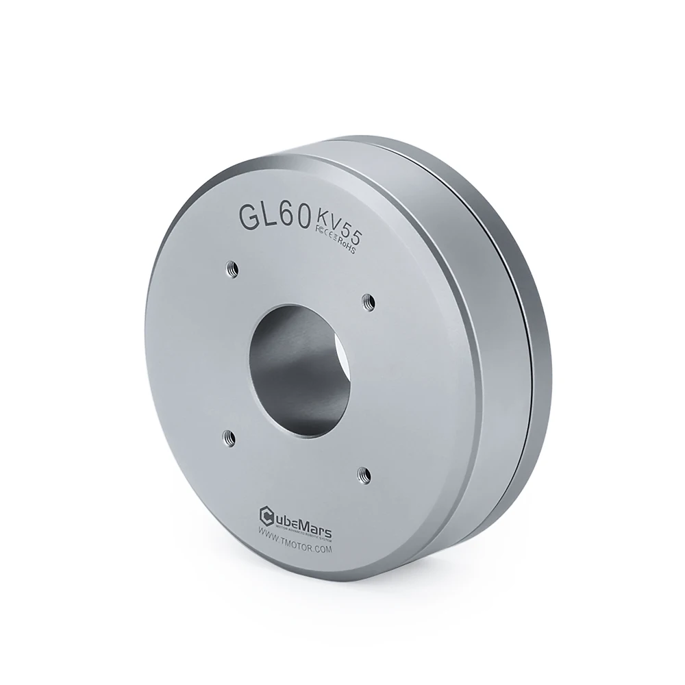 CubeMars GL60 high efficiency flat hollow shaft encoder magnet brushless gimbal serve motor 4310 
CubeMars GL60 high efficiency flat hollow shaft encoder magnet brushless gimbal serve motor 4310