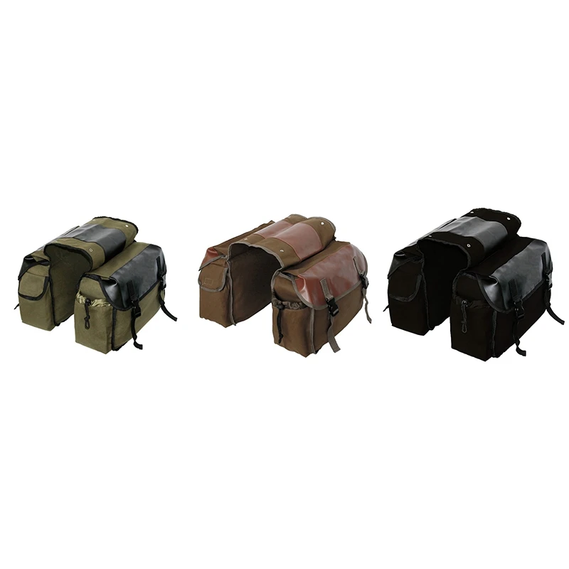 Bicycle Canvas Panniers Water-Resistant Large Capacity Bike Rack Rear Seat Bag-Bicycle Storage Bag
Bicycle Canvas Panniers Water-Resistant Large Capacity Bike Rack Rear Seat Bag-Bicycle Storage Bag