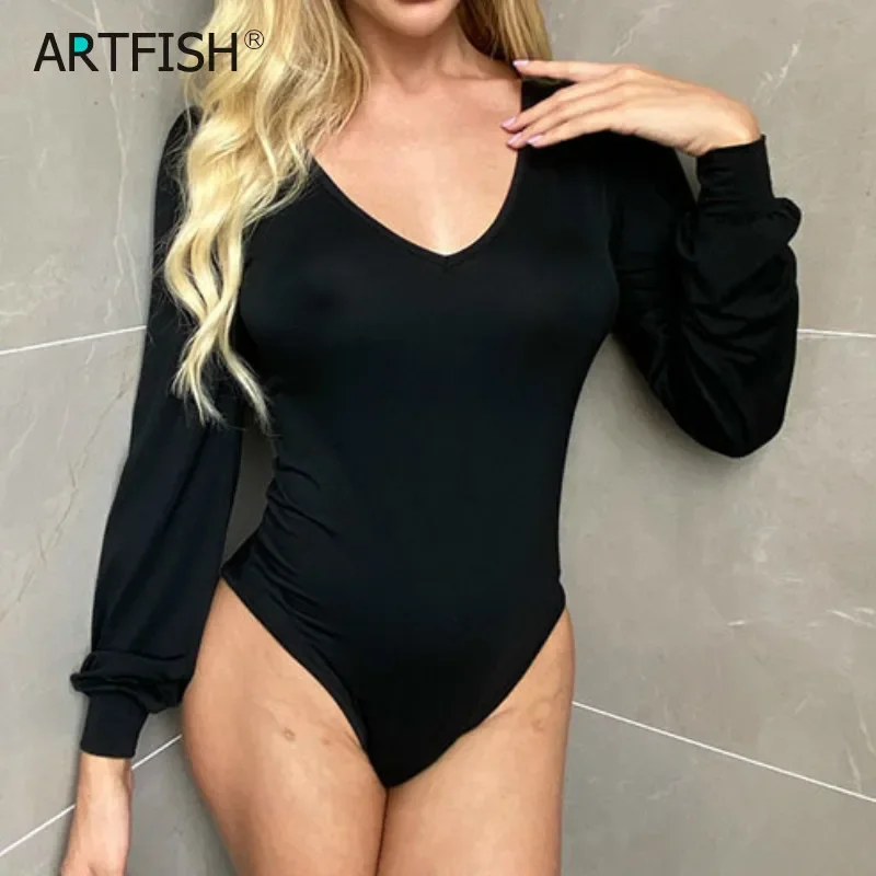 Bodycon Rompers V-Neck Black Casual Body Top Slim Women Winter Autumn Solid Sexy Long Sleeve Bodysuits Casual Streetwear G2242
Bodycon Rompers V-Neck Black Casual Body Top Slim Women Winter Autumn Solid Sexy Long Sleeve Bodysuits Casual Streetwear G2242