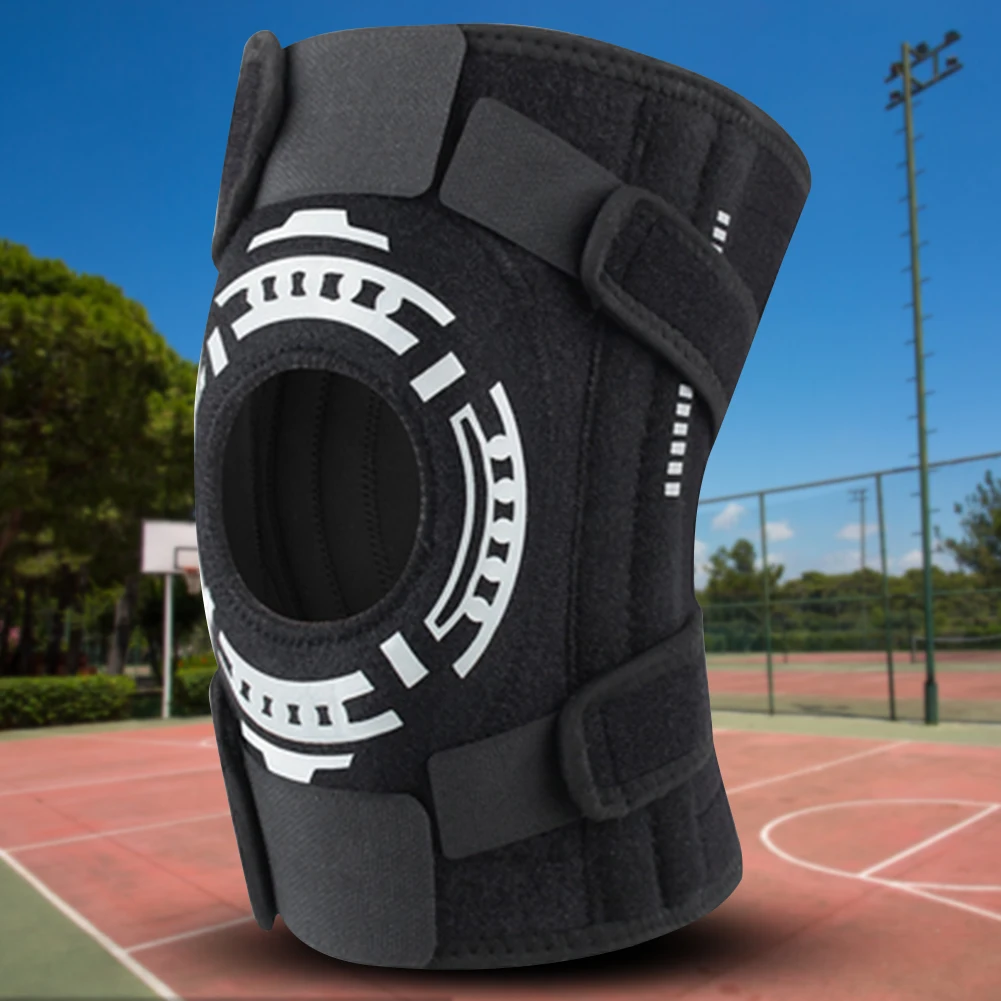 Adjustable Knee Support Protector with Side Stabilizers Knee Pads Breathable Perforated Anti-Collision Pad Not Stuffy for Adult
Adjustable Knee Support Protector with Side Stabilizers Knee Pads Breathable Perforated Anti-Collision Pad Not Stuffy for Adult