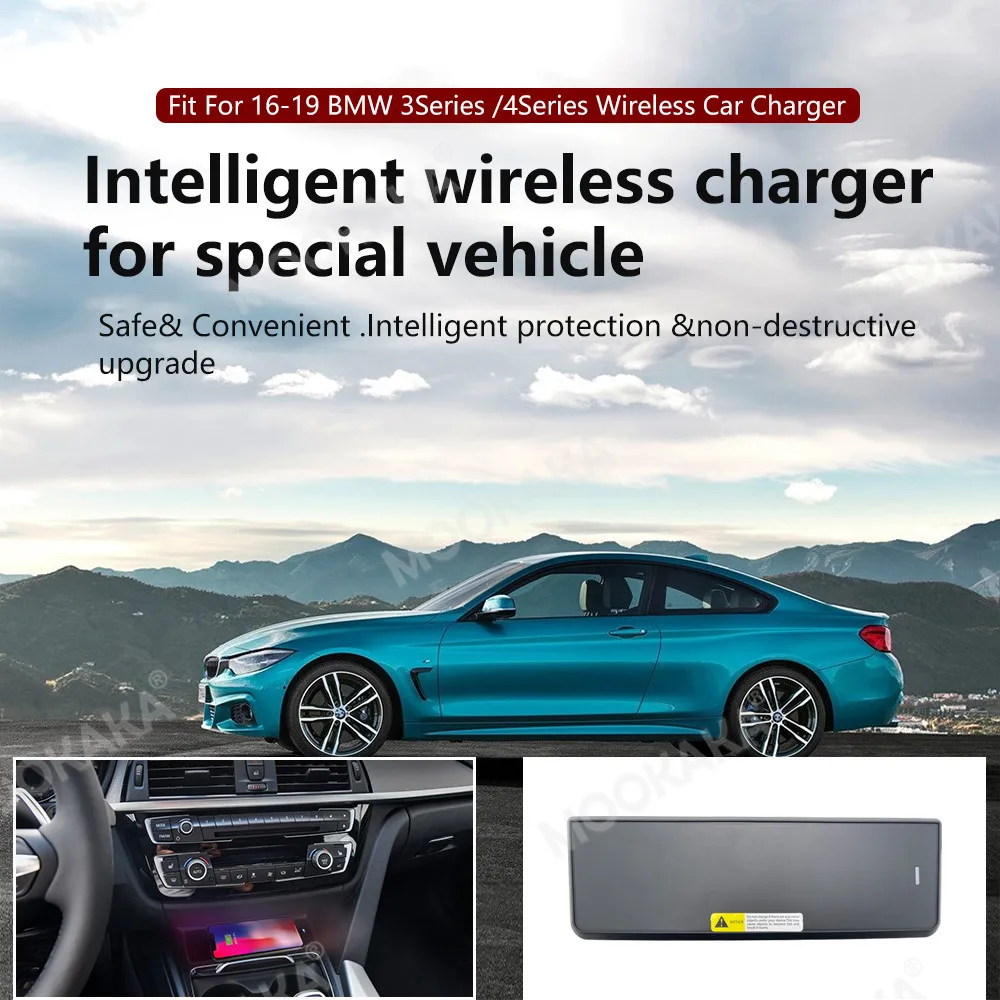 QI автомобильное инфракрасное Быстрое беспроводное зарядное устройство для BMW 3 серии 2016 2017 2018 2019 /4 серии, Беспроводная зарядка для iphone/Samsung
QI автомобильное инфракрасное Быстрое беспроводное зарядное устройство для BMW 3 серии 2016 2017 2018 2019 /4 серии, Беспроводная зарядка для iphone/Samsung