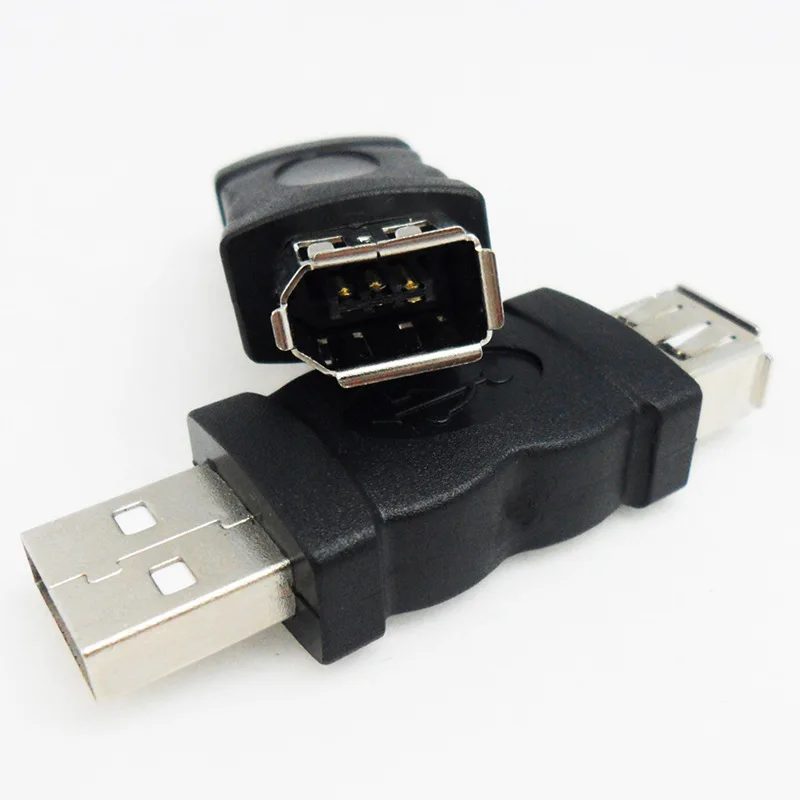 New Firewire IEEE 1394 6 Pin Female To USB 2.0 Type A Male Adaptor Adapter Cameras MP3 Player Mobile Phones PDAs Black Dropship
New Firewire IEEE 1394 6 Pin Female To USB 2.0 Type A Male Adaptor Adapter Cameras MP3 Player Mobile Phones PDAs Black Dropship