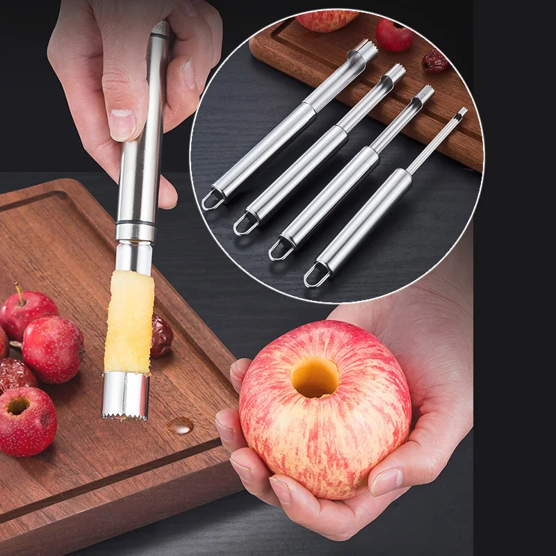 Stainless Steel Fruit Corer Red Dates Cherry Apple Pear Corer Fruit Seed Core Remover Slicer Knife Fruit Vegetable Tools
Stainless Steel Fruit Corer Red Dates Cherry Apple Pear Corer Fruit Seed Core Remover Slicer Knife Fruit Vegetable Tools
