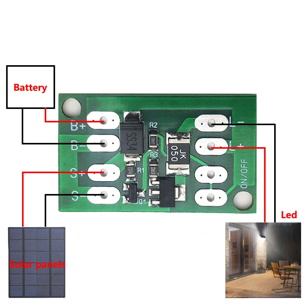 Solar generator Charge Controller Auto Light Control circuit Switch Lithium Battery Charging Board diy courtyard small street la
Solar generator Charge Controller Auto Light Control circuit Switch Lithium Battery Charging Board diy courtyard small street la