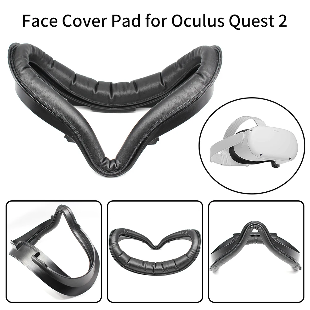 Replacement Parts VR Facial Pad Frame Interface Bracket Foam PU leather Waterproof For Oculus Quest 2 VR Glasses Mat Detachable
Replacement Parts VR Facial Pad Frame Interface Bracket Foam PU leather Waterproof For Oculus Quest 2 VR Glasses Mat Detachable