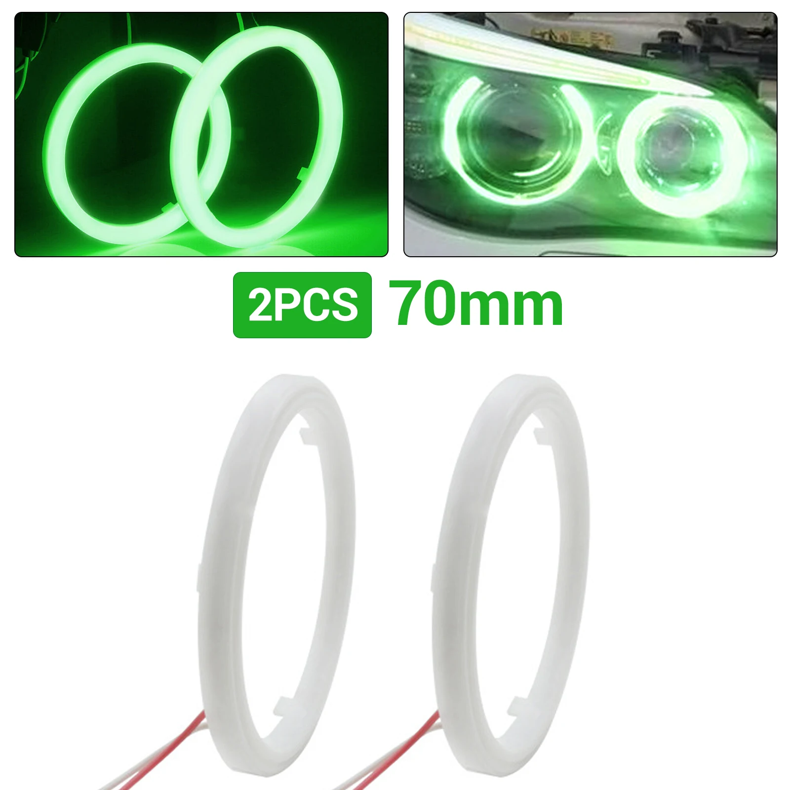 Car Angel Eyes 70mm Led Car Halo Ring Led Angel Eyes Headlight DRL Daytime Running Light Day Light for Car Auto Moto Motorcycle 
Car Angel Eyes 70mm Led Car Halo Ring Led Angel Eyes Headlight DRL Daytime Running Light Day Light for Car Auto Moto Motorcycle