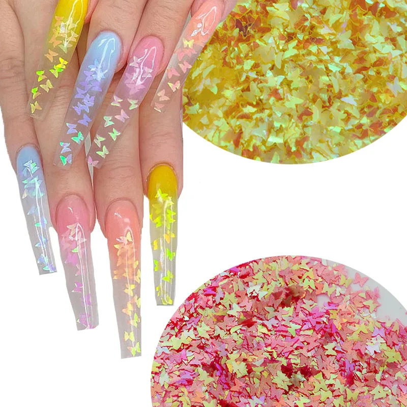5g Butterflies Nail Glitter Light Blue Pink"Opal Symphony"Manicure Sequins Color Shifting Butterfly Glitter for Nail Charms LS
5g Butterflies Nail Glitter Light Blue Pink"Opal Symphony"Manicure Sequins Color Shifting Butterfly Glitter for Nail Charms LS