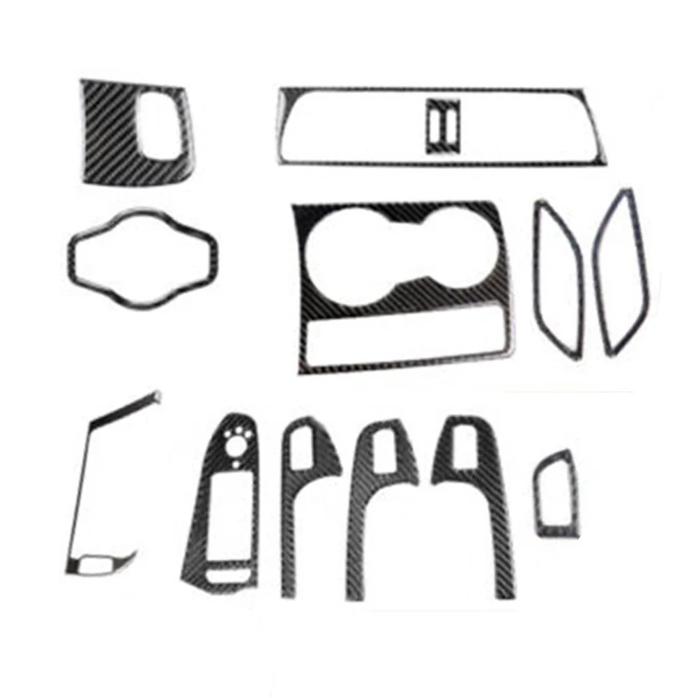 Part Accessories Set 13Pcs Black Car Parts Carbon Fiber Cover Trim Useful Brand New Durable Practical Replacement
Part Accessories Set 13Pcs Black Car Parts Carbon Fiber Cover Trim Useful Brand New Durable Practical Replacement