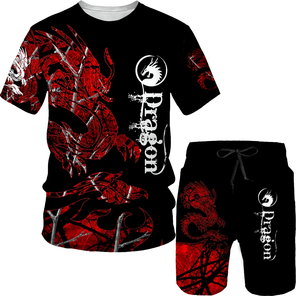 Men's Set Tracksuit Casual Suit 3D Printed Oversized T-Shirt Shorts Sportswear Fitness Sports 2 Sets Clothes Men Sweatpants Male
Men's Set Tracksuit Casual Suit 3D Printed Oversized T-Shirt Shorts Sportswear Fitness Sports 2 Sets Clothes Men Sweatpants Male