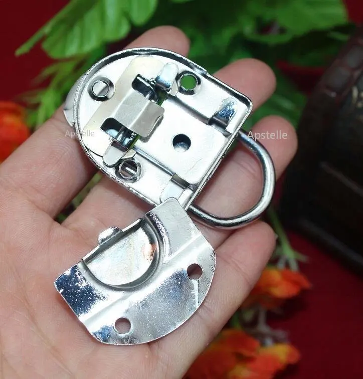 2pcs 34 * 65mm Cosmetic Case Case Buckle Self-Locking Buckle Hidden Box Buckle Lock Chrome Is Box Buckle Iron Buckle Wooden
2pcs 34 * 65mm Cosmetic Case Case Buckle Self-Locking Buckle Hidden Box Buckle Lock Chrome Is Box Buckle Iron Buckle Wooden