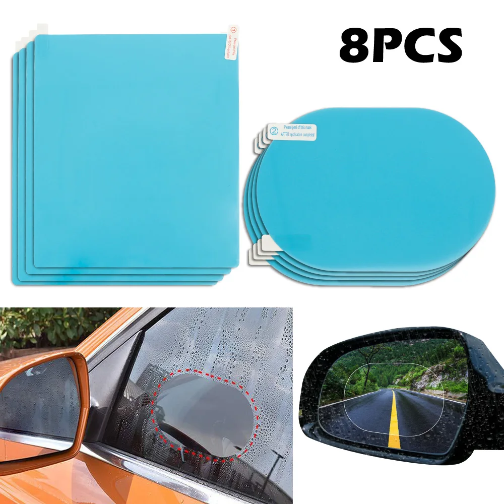 Car Rearview Mirror Protective Film Window Foils Mirror Protective Soft Film Anti Fog Rainproof Dustproof Auto Accessories
Car Rearview Mirror Protective Film Window Foils Mirror Protective Soft Film Anti Fog Rainproof Dustproof Auto Accessories