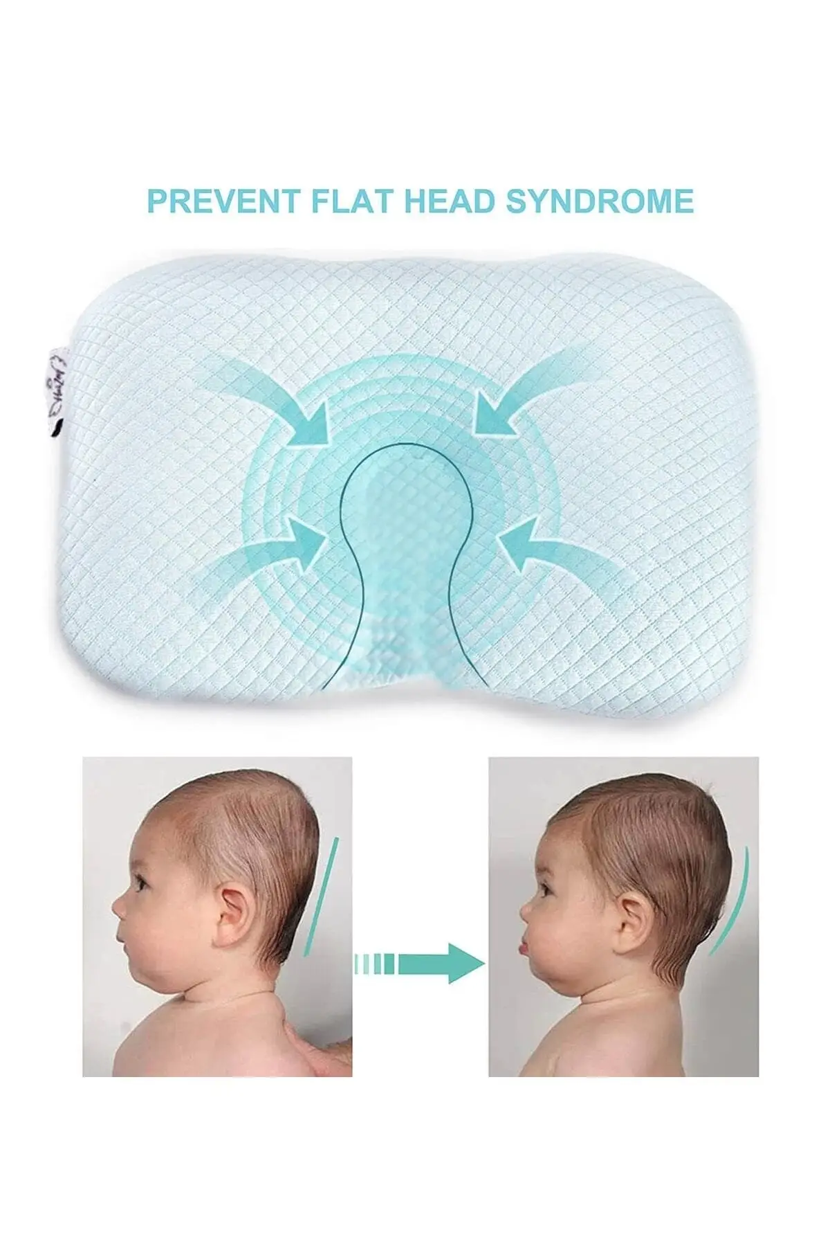 Flat Head Pillow 0-12 Months Baby Styling Pillow Cotton 24x37 Blue Baby & Kids and Case Home Textile Textile
Flat Head Pillow 0-12 Months Baby Styling Pillow Cotton 24x37 Blue Baby & Kids and Case Home Textile Textile