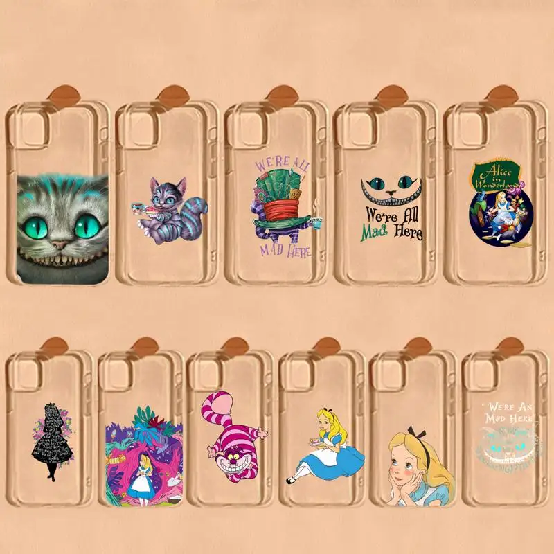 Disney Cheshire Cat Alice in Wonderland Phone Case For iPhone 13 14 Pro Max XS XR 12 11 Pro 13 Mini 6 7 8 Plus Soft Clear Back
Disney Cheshire Cat Alice in Wonderland Phone Case For iPhone 13 14 Pro Max XS XR 12 11 Pro 13 Mini 6 7 8 Plus Soft Clear Back