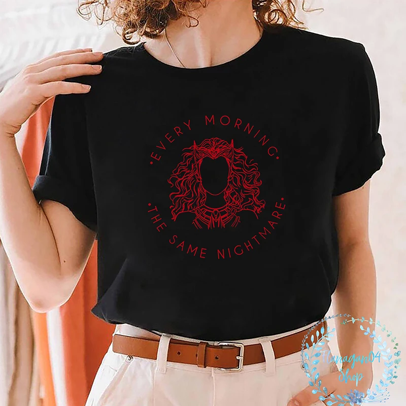 WandaVision Vision and The Scarlet Witch Tv Shows Women T Shirt Summer Fashion O Neck Graphic Tshirts Short Sleeve Top
WandaVision Vision and The Scarlet Witch Tv Shows Women T Shirt Summer Fashion O Neck Graphic Tshirts Short Sleeve Top
