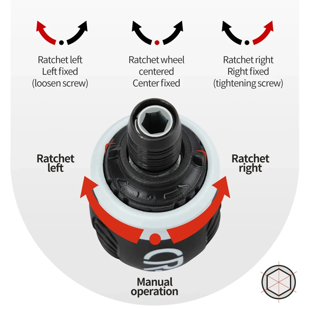 85*45mm Mini Ratchet Screwdriver Dual-purpose Magnetic Batch Head For Repairing Telescopic Labor-Saving Hand Tools
85*45mm Mini Ratchet Screwdriver Dual-purpose Magnetic Batch Head For Repairing Telescopic Labor-Saving Hand Tools