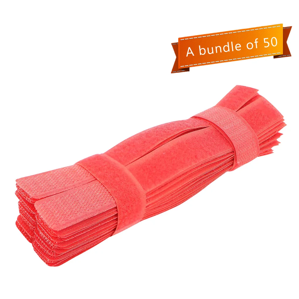 50pcs Cable Ties Reusable Fastening Wire Organizer Cord Rope Holder 7 Inch Cord Straps Hook Loop
50pcs Cable Ties Reusable Fastening Wire Organizer Cord Rope Holder 7 Inch Cord Straps Hook Loop