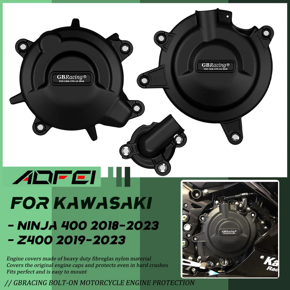 New Motorcycle Engine Protective Cover FOR Kawasaki NINJA 400 2018-2023 2021 2020 Z400 2019-2023 GB Racing Water Pump Cover Kit
New Motorcycle Engine Protective Cover FOR Kawasaki NINJA 400 2018-2023 2021 2020 Z400 2019-2023 GB Racing Water Pump Cover Kit