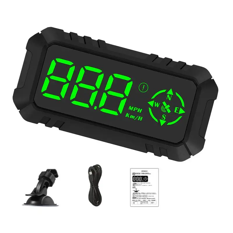 Heads Up Display For Cars HUD Car GPS Head-Up Display GPS Digital Speedometer Adaptive Sensing Light Large Screen Design Compact
Heads Up Display For Cars HUD Car GPS Head-Up Display GPS Digital Speedometer Adaptive Sensing Light Large Screen Design Compact