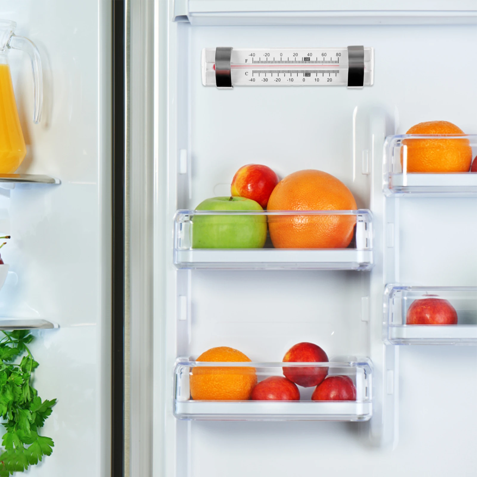 Refridgerator/Freezer Thermometer Refrigerator Line ThermometerMini Kitchen Thermometer For Home 40 To 20 And -40 To 80
Refridgerator/Freezer Thermometer Refrigerator Line ThermometerMini Kitchen Thermometer For Home 40 To 20 And -40 To 80