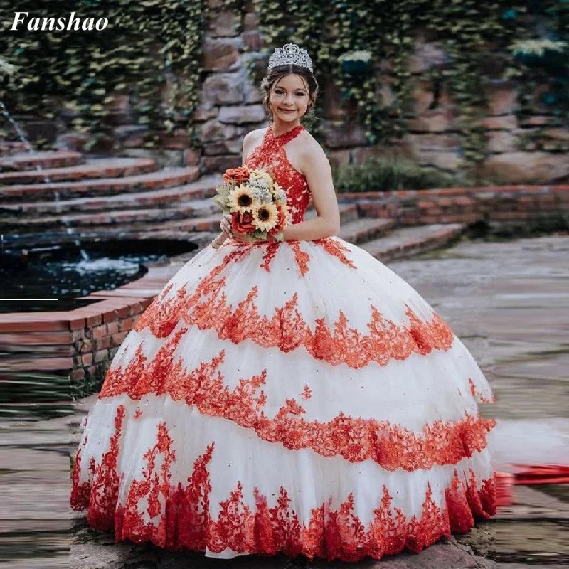 Fanshao wd211 Tiered Quinceanera Dress Ball Gown Lace Appliques Princess Sweet 16 Party Dress Prom vestidos de xv años anos
Fanshao wd211 Tiered Quinceanera Dress Ball Gown Lace Appliques Princess Sweet 16 Party Dress Prom vestidos de xv años anos