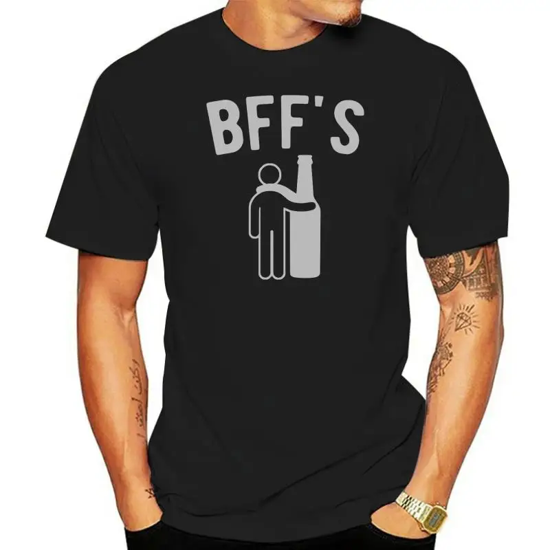 Мужские хлопковые футболки BFFs - Beer And I Best Friends Forever, повседневные футболки, оптовая продажа
Мужские хлопковые футболки BFFs - Beer And I Best Friends Forever, повседневные футболки, оптовая продажа