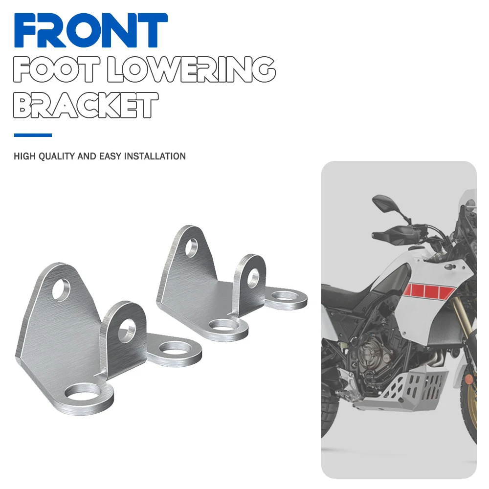 

Lowered Footpeg Kit Brackets 23MM FOR YAMAHA TENERE XTZ 700 XTZ700 2019 2020 2021 2022 2023 TENERE700 RALLY EDITION WOLD RAID T7