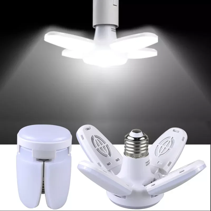 E27 LED Bulb Fan Blade Timing Lamp AC85-265V 28W Foldable Led Light Bulb Lampada For Home Ceiling Light
E27 LED Bulb Fan Blade Timing Lamp AC85-265V 28W Foldable Led Light Bulb Lampada For Home Ceiling Light