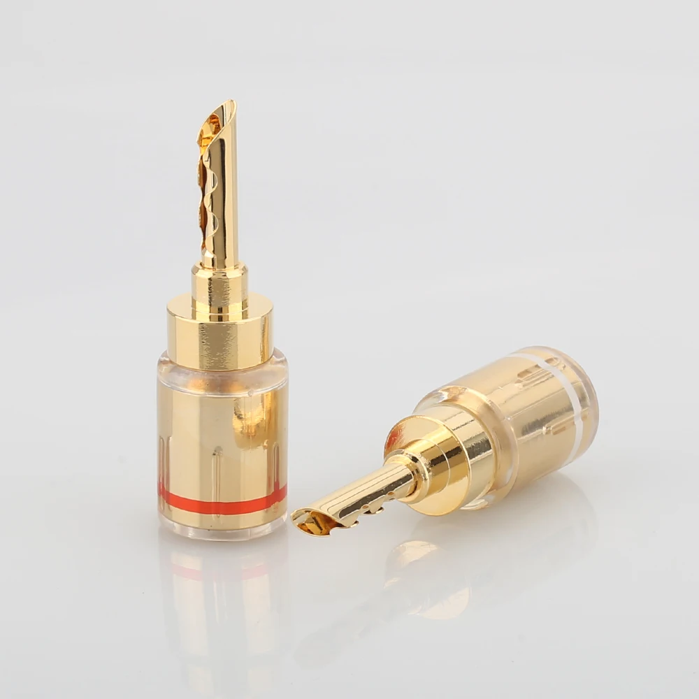 High Quality Rhodium / Gold Plated Banana Plug Adapter Wire Speaker Connectors For DY Speaker Cable
High Quality Rhodium / Gold Plated Banana Plug Adapter Wire Speaker Connectors For DY Speaker Cable