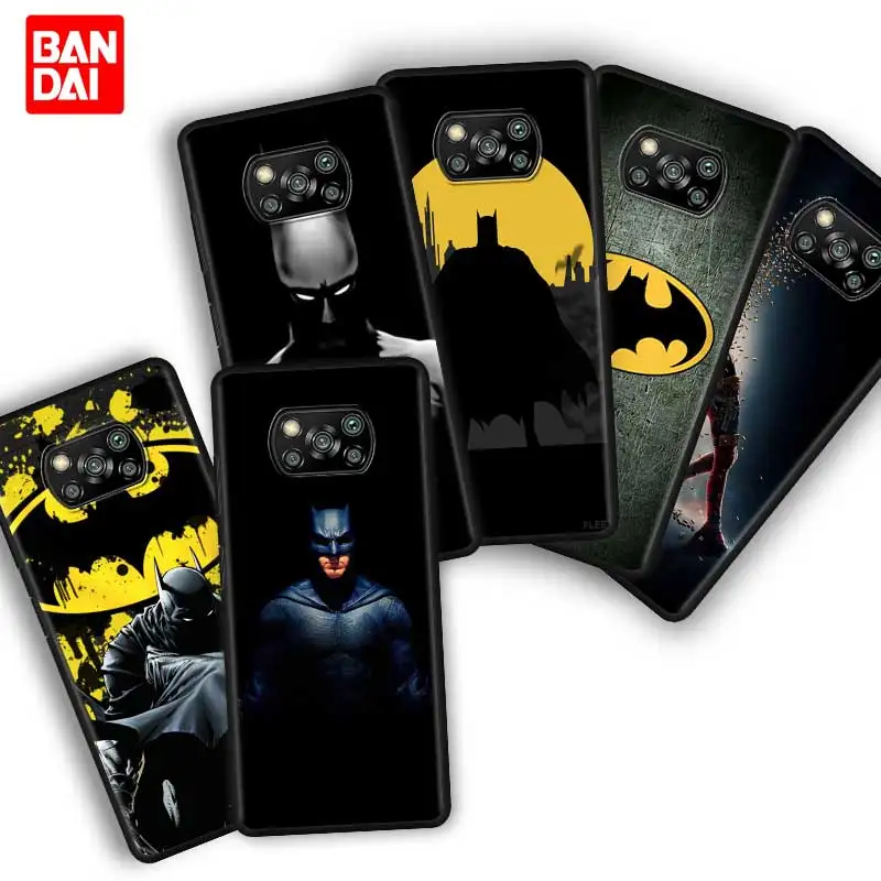 Comics Batman Hero Case for Xiaomi Poco X3 NFC F3 M3 11t 11 Lite Ultra Redmi Note 10s 10t Pro Plus 5G Cover Silicone Black Capa
Comics Batman Hero Case for Xiaomi Poco X3 NFC F3 M3 11t 11 Lite Ultra Redmi Note 10s 10t Pro Plus 5G Cover Silicone Black Capa